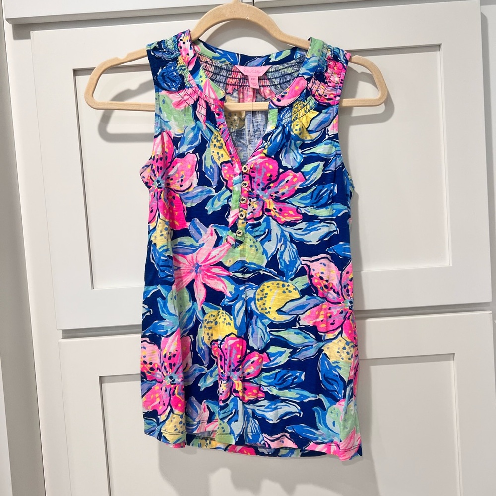 NWT Lilly Pulitzer Essie top size XXS